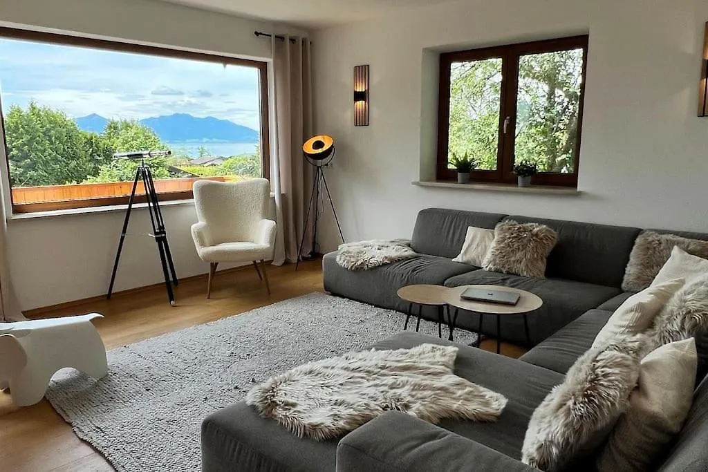 Chalet Am See - Seeblick Bergblick Modern Charmant Neu Seeon-Seebruck Apartamento